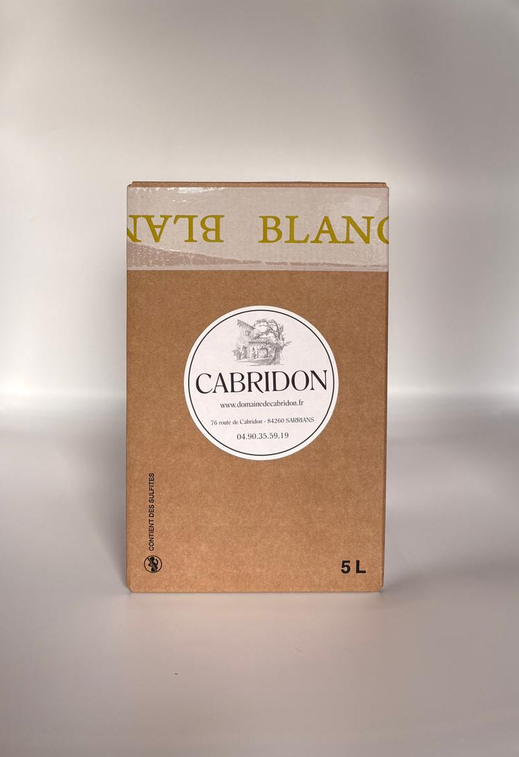 Bib Vin de pays Vaucluse blanc 5L