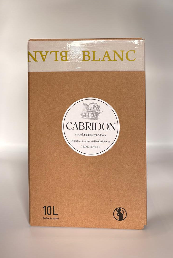Bib Vin de pays Vaucluse blanc 10L