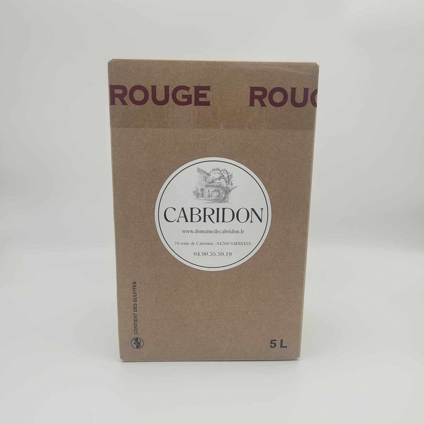 Bib Vin de France rouge 5L