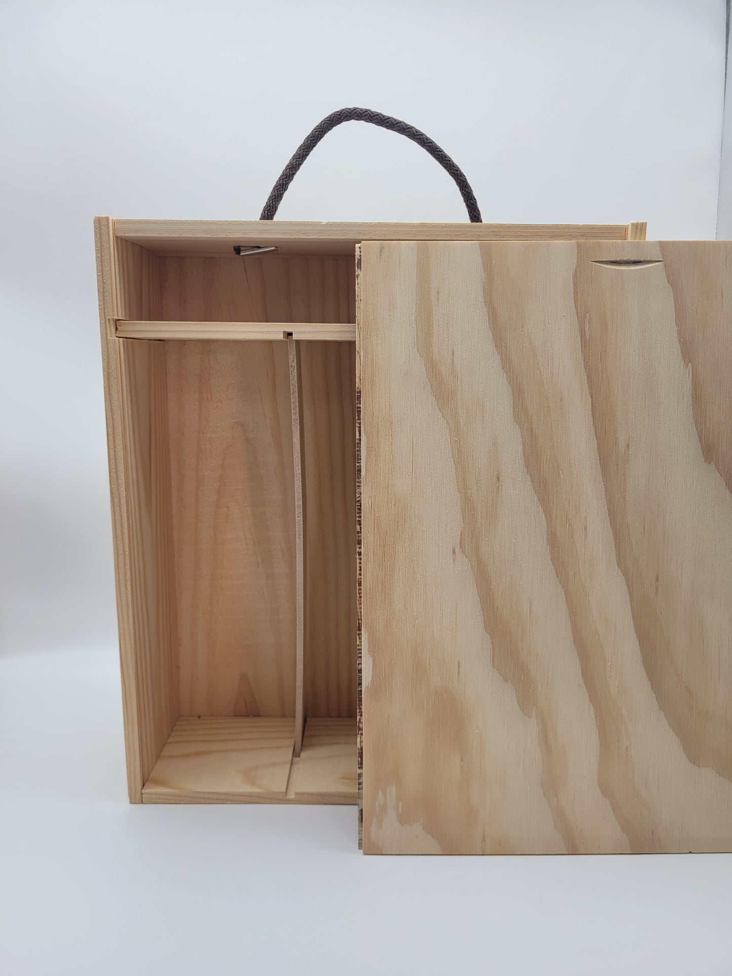 Coffret bois 3 bouteilles