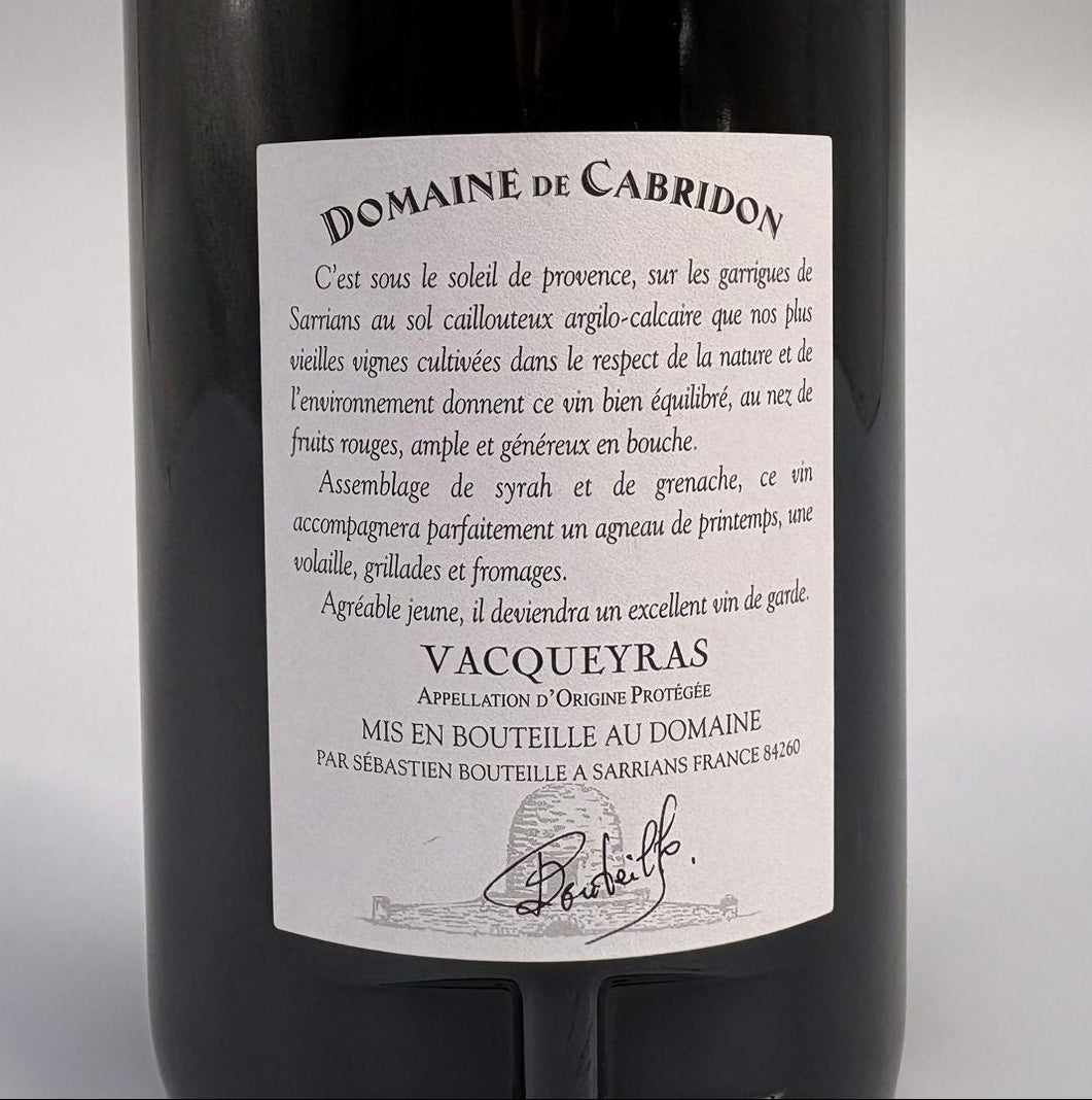 Vacqueyras Rouge 2016