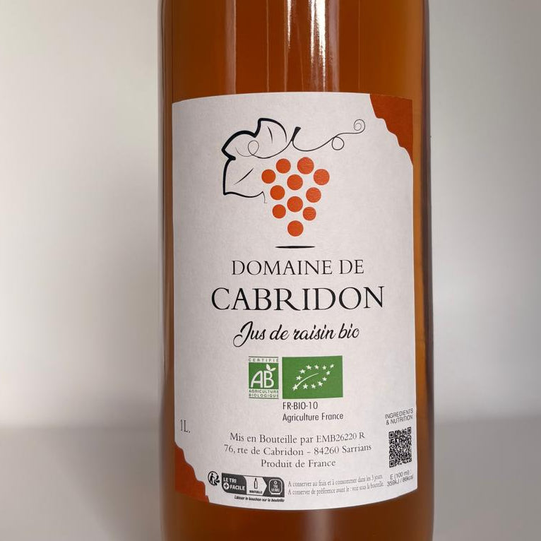 Jus de Raisin Bio