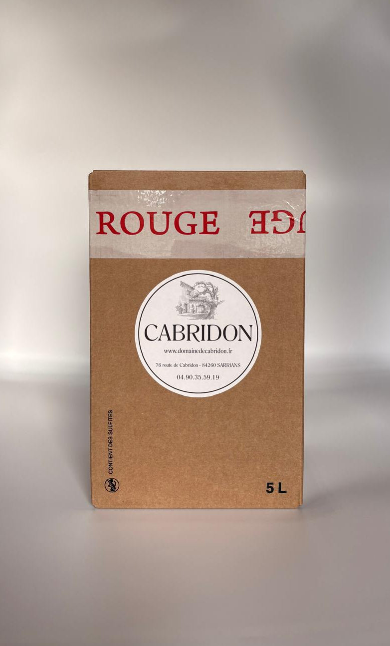 Bib Vin de France rouge 5L