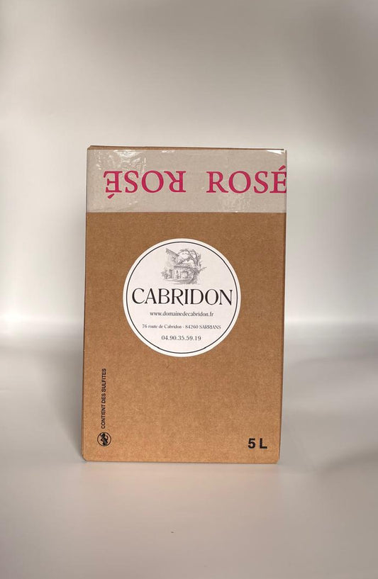 Bib Vin de pays Vaucluse Rosé 5L