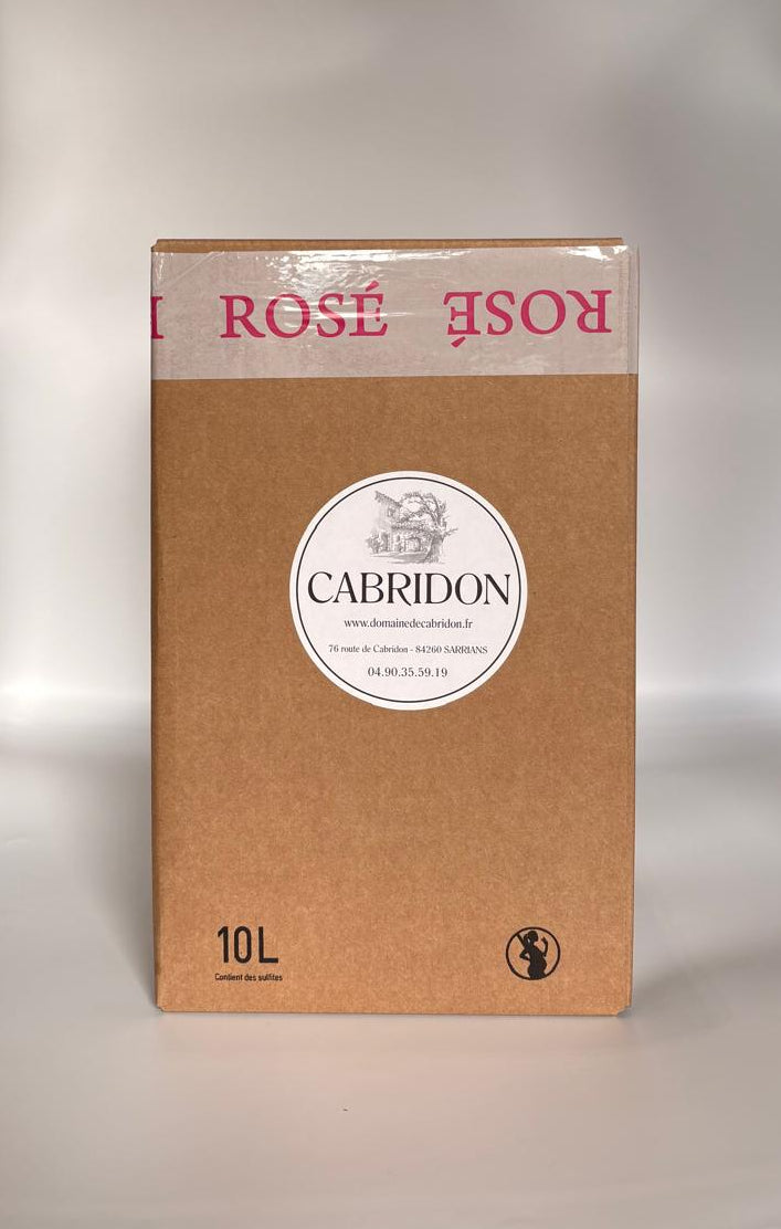 Bib Vin de pays Vaucluse rosé 10L