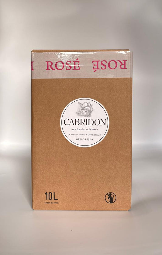 Bib Vin de pays Vaucluse rosé 10L