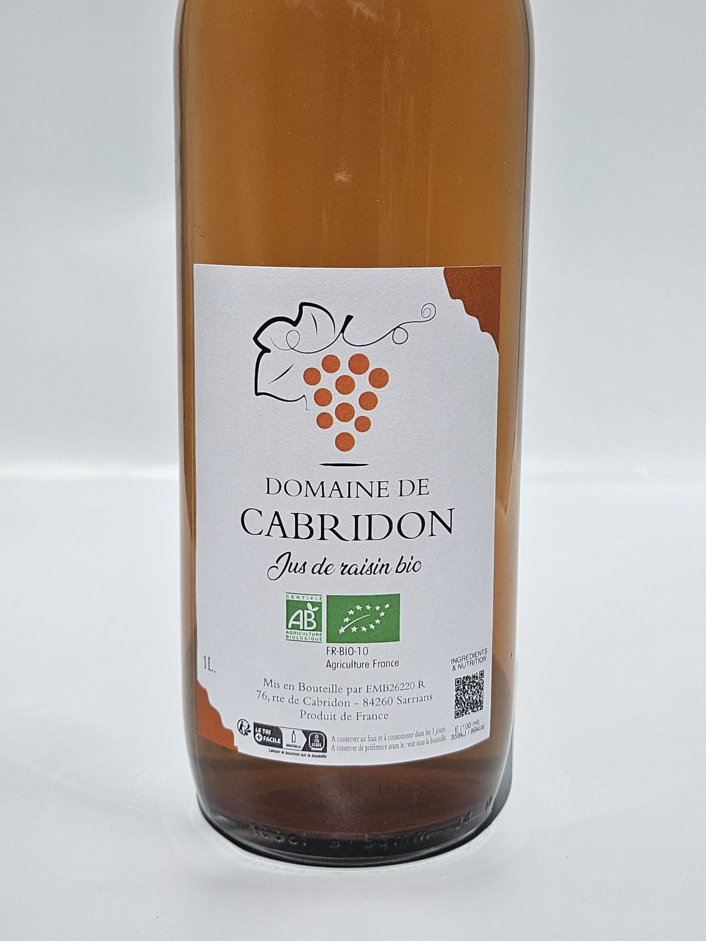 Jus de Raisin Bio