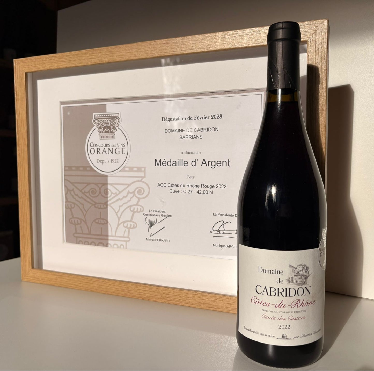 Côtes du Rhône "Cuvée des Castor" 2022