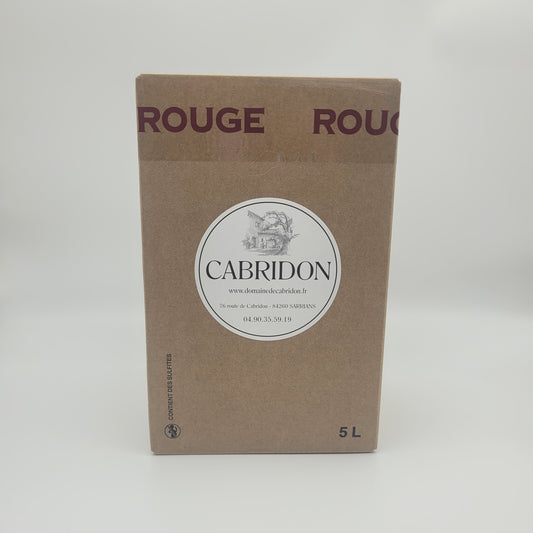 Bib Vin de France rouge 5L